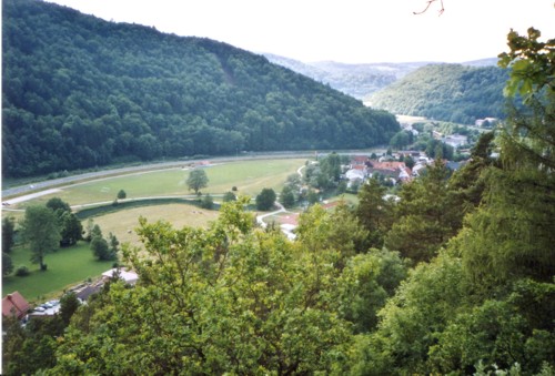 Blick auf Muggendorf