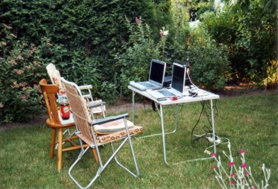 Gartenarbeit
